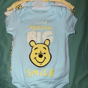 Disney Blue Winnie the Pooh Bodysuit